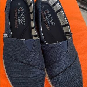 Bobs Women’s Navy Slip-On Shoes